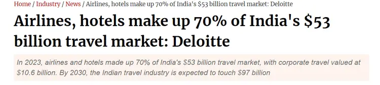 Airlines growth statistics